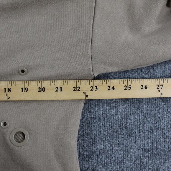 Alo Yoga Hoodie Women Medium Cadence Grommet Crop Pullover Sweatshirt Athleisure - Picture 10 of 11